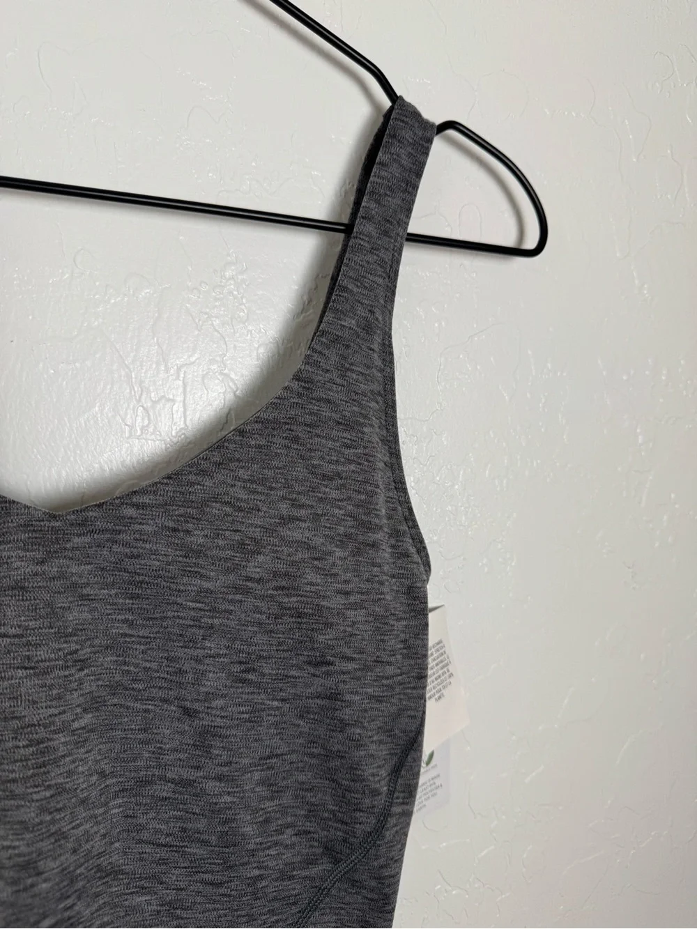 Gilly Hicks Heather Gray Workout Tank Top Go Recharge Sportlette - Picture 7 of 14